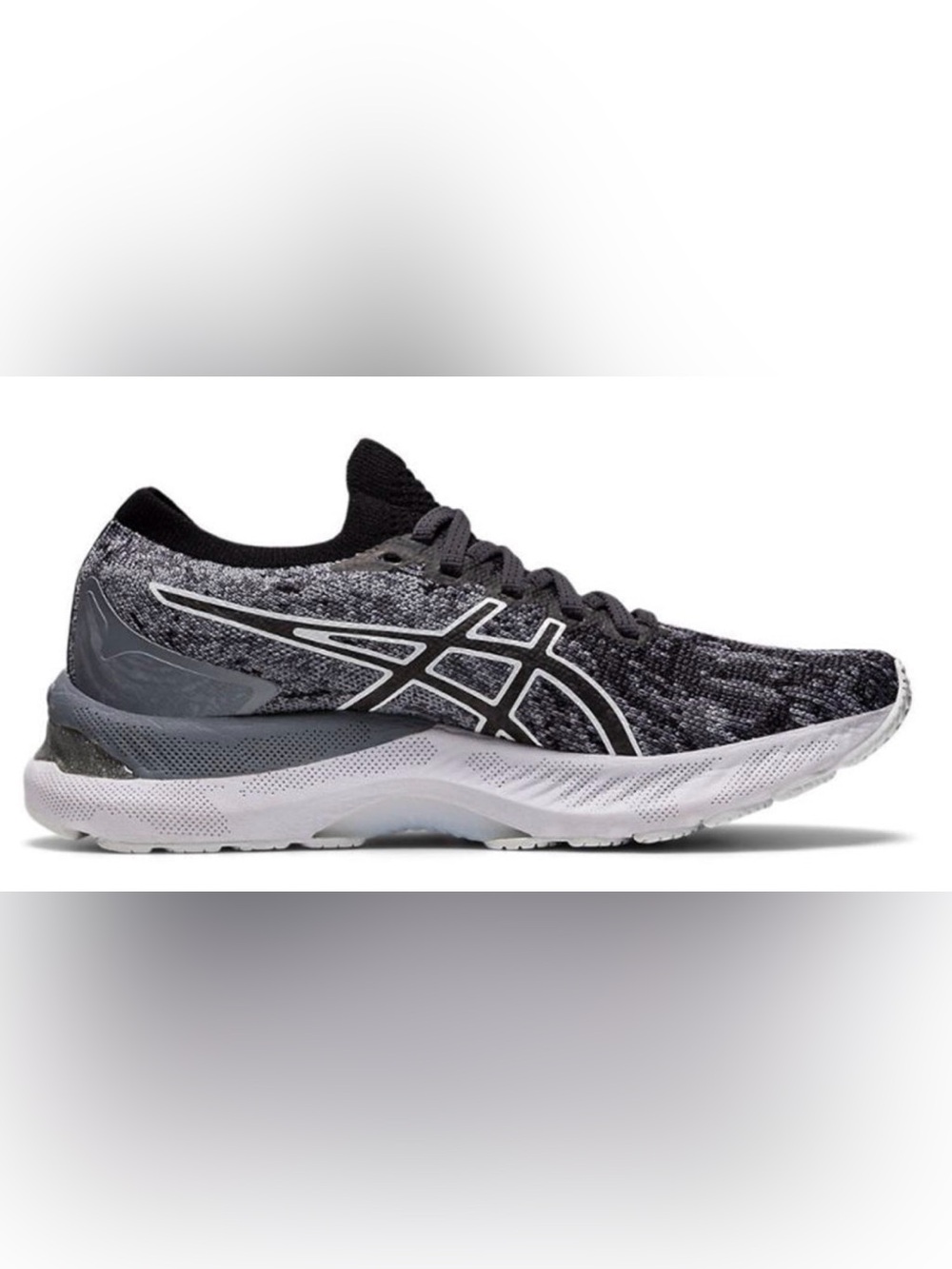 ASICS Gel Nimbus 23 Knit Sheetrock and Black